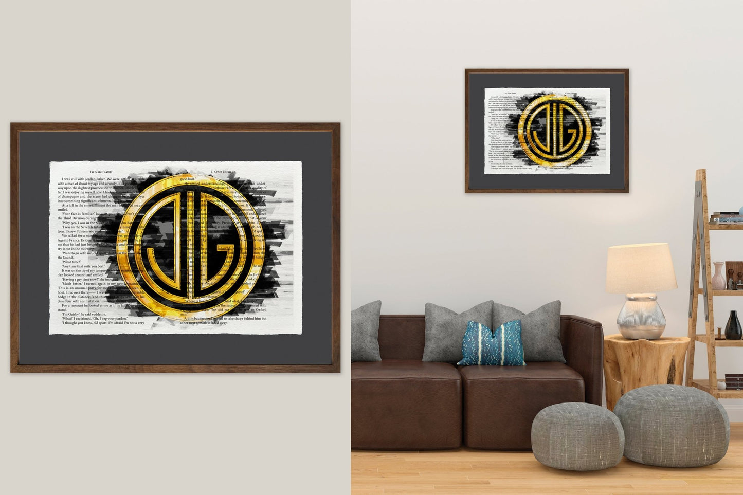 Jay Gatsby Monogram - Cup of Tea Creative