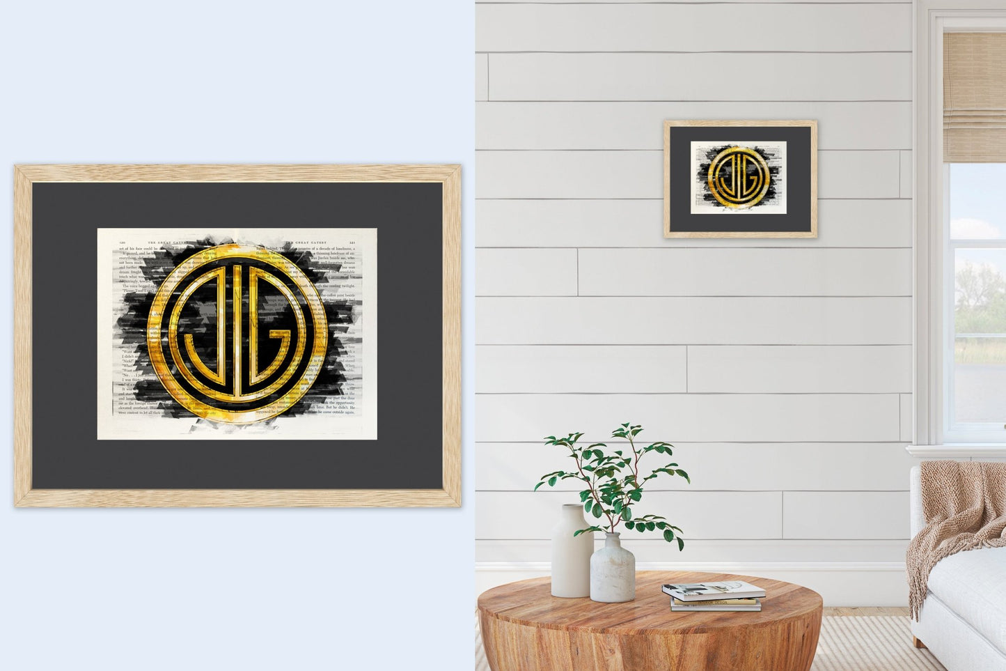 Jay Gatsby Monogram - Cup of Tea Creative