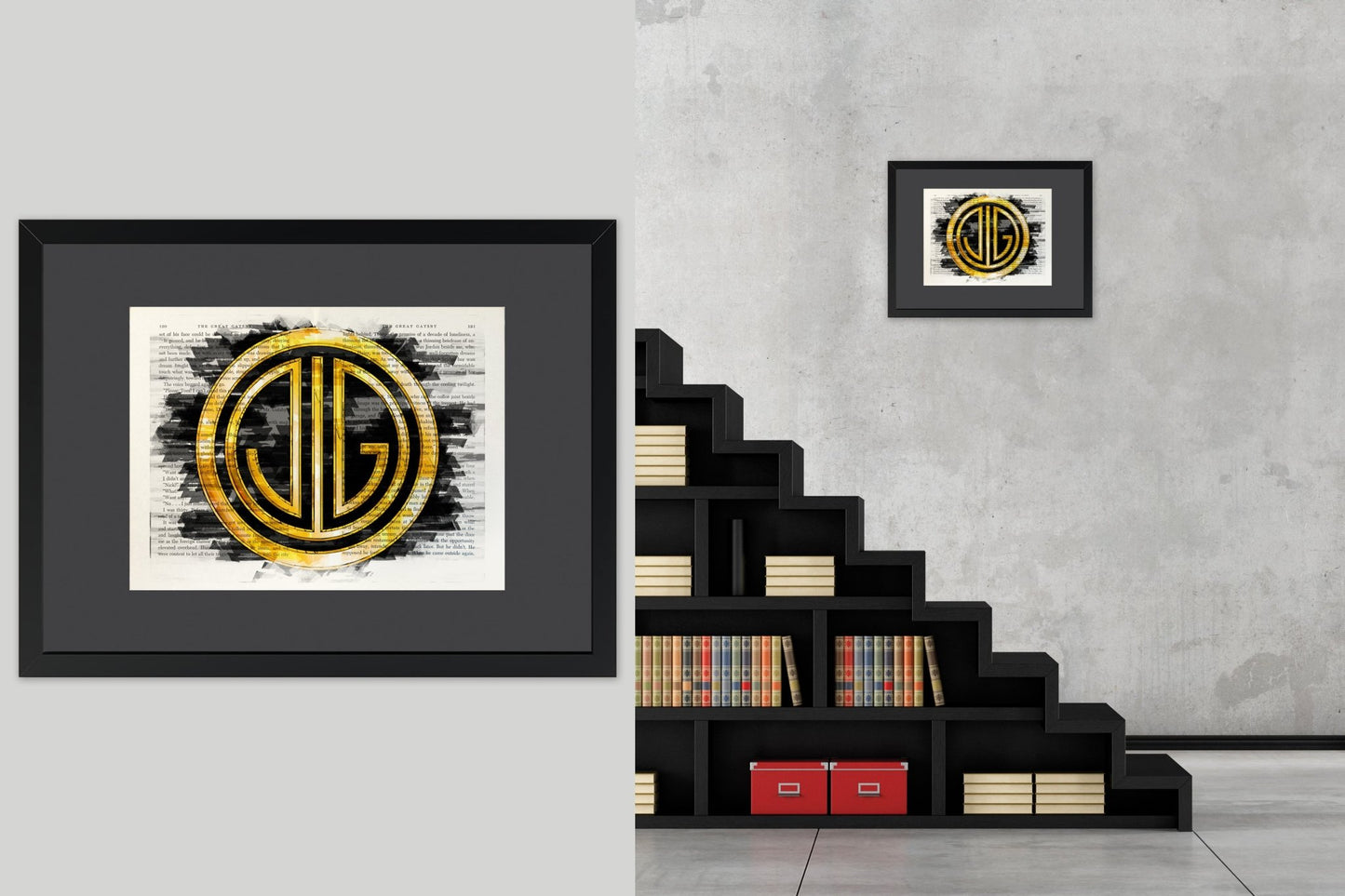 Jay Gatsby Monogram - Cup of Tea Creative