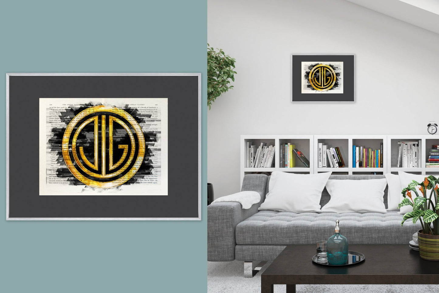 Jay Gatsby Monogram - Cup of Tea Creative