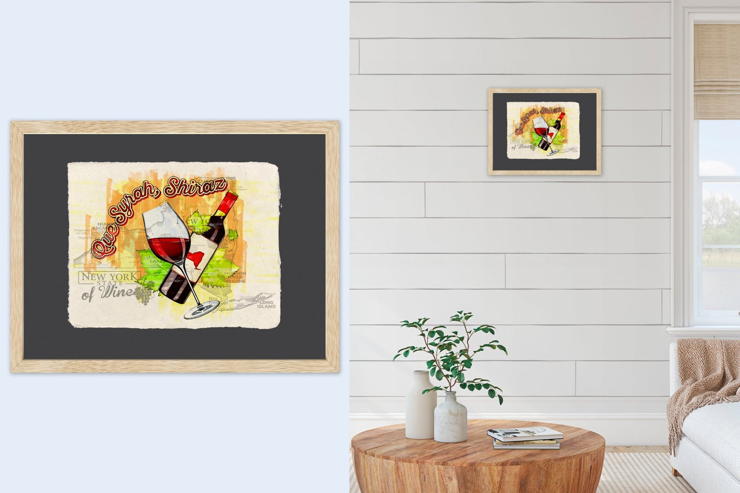 Que Syrah, Shiraz - Cup of Tea Creative