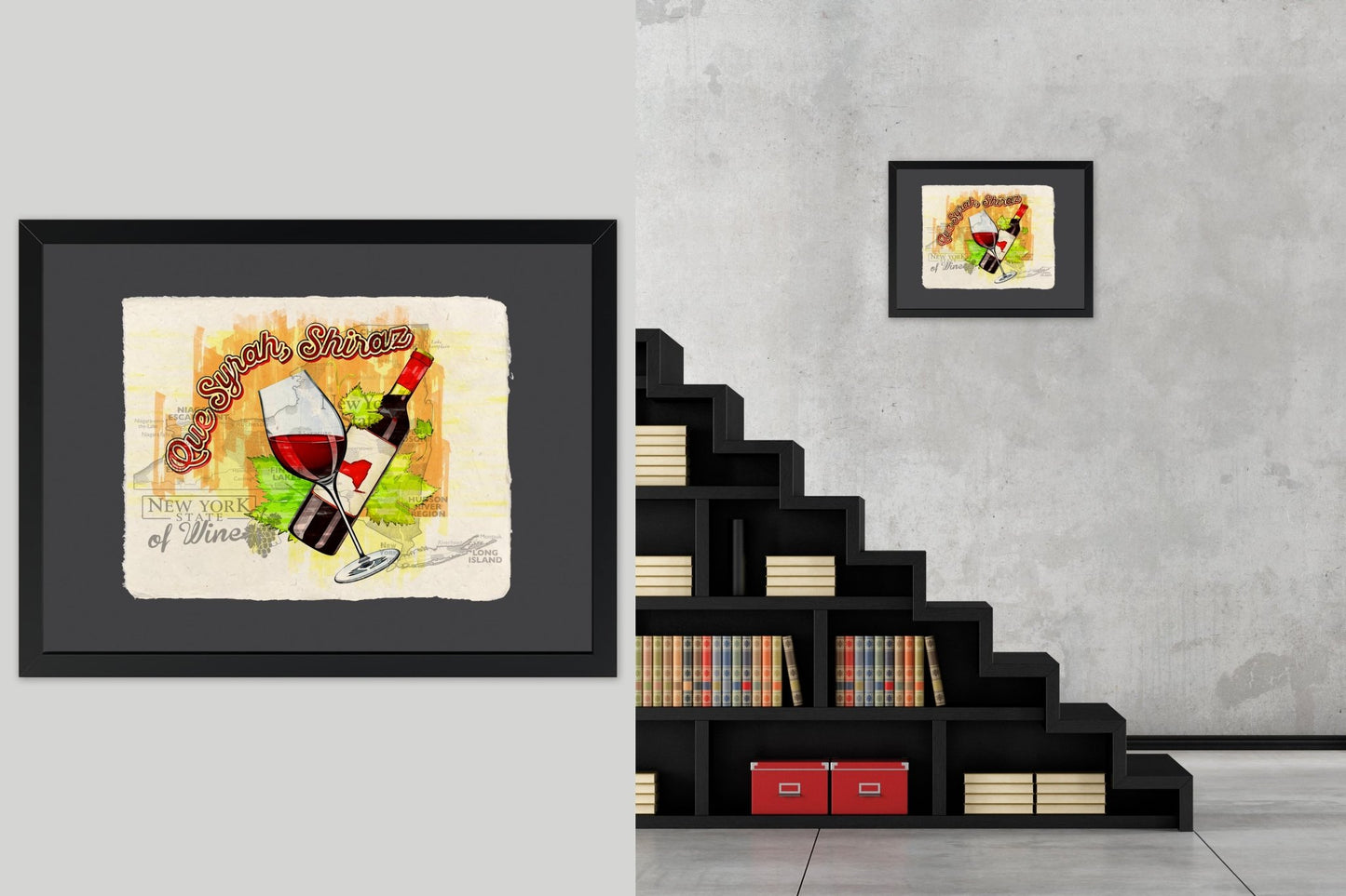 Que Syrah, Shiraz - Cup of Tea Creative