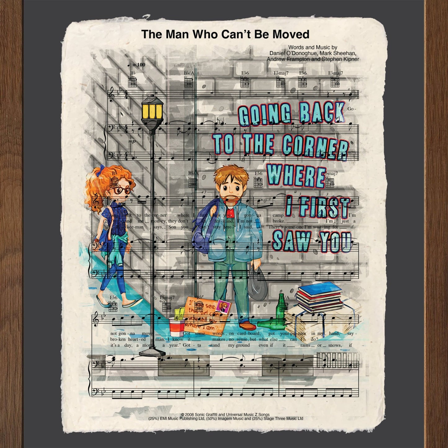 The Man Who Can't Be Moved - Cup of Tea Creative