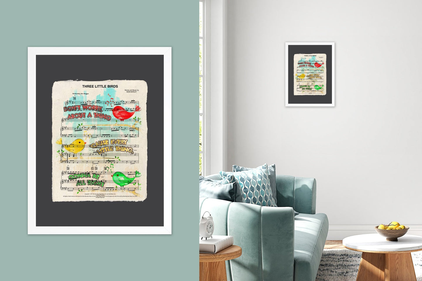 Three Little Birds - Cup of Tea Creative