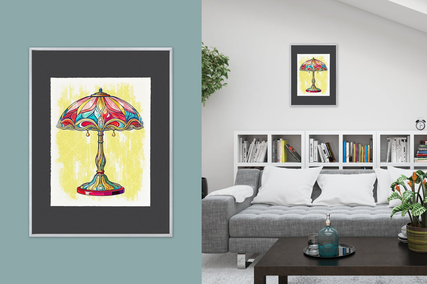 Tiffany Lamp - Cup of Tea Creative