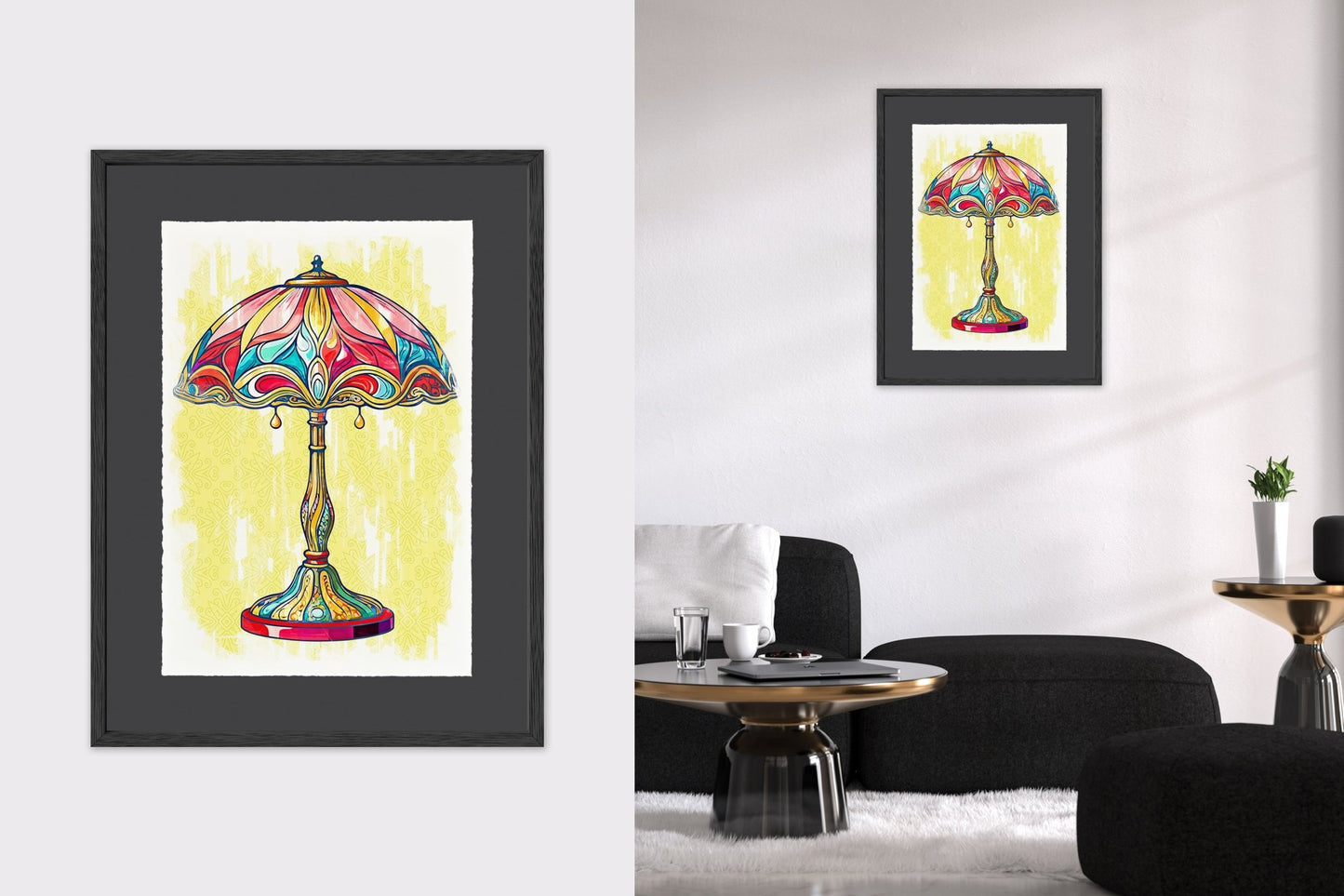Tiffany Lamp - Cup of Tea Creative