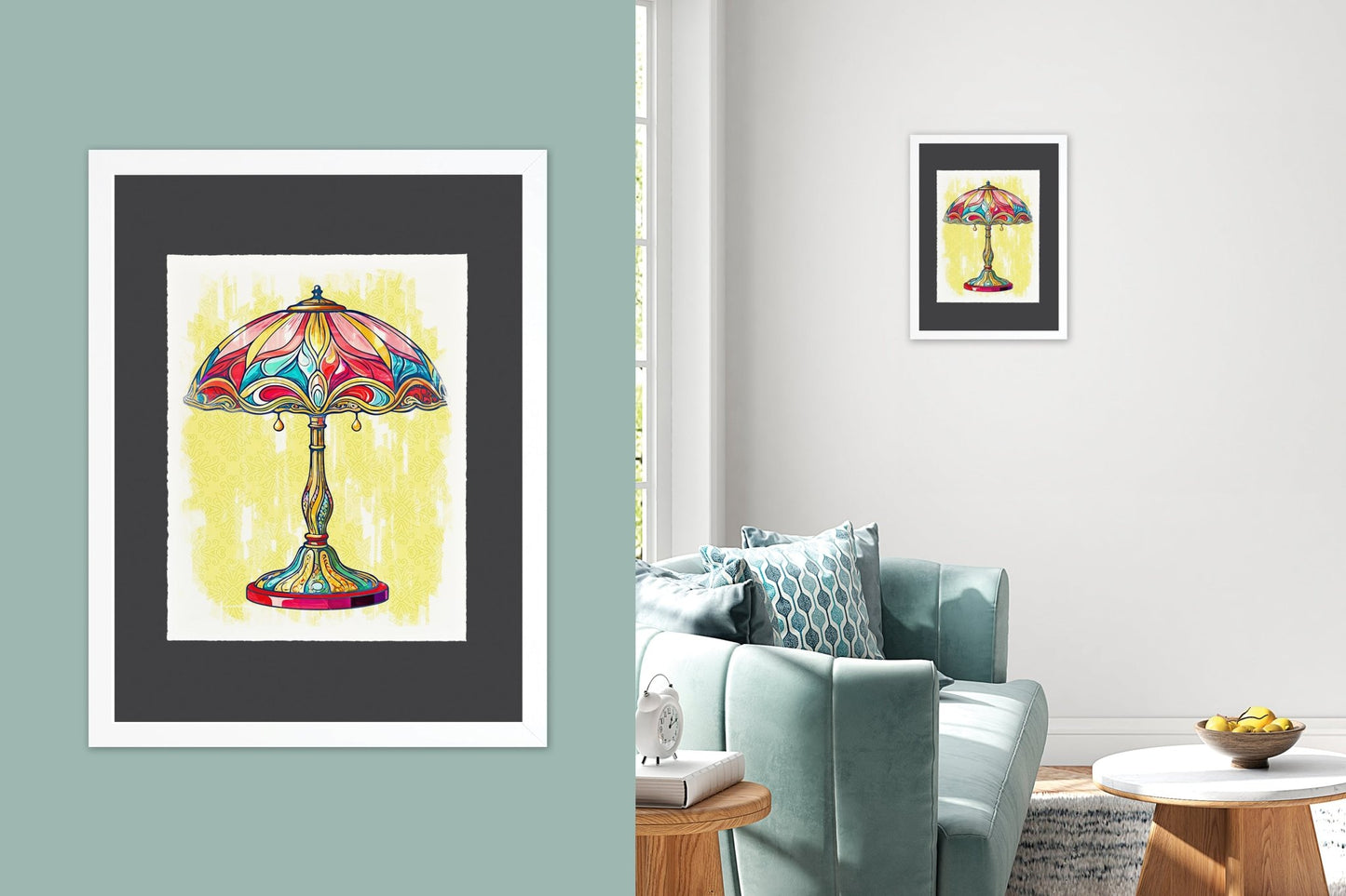 Tiffany Lamp - Cup of Tea Creative
