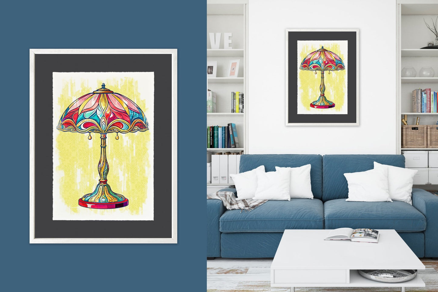 Tiffany Lamp - Cup of Tea Creative