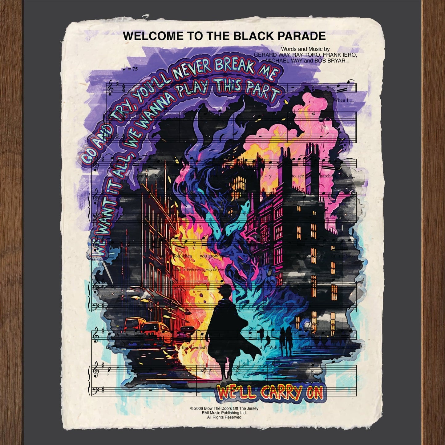 Welcome To The Black Parade - Cup of Tea Creative