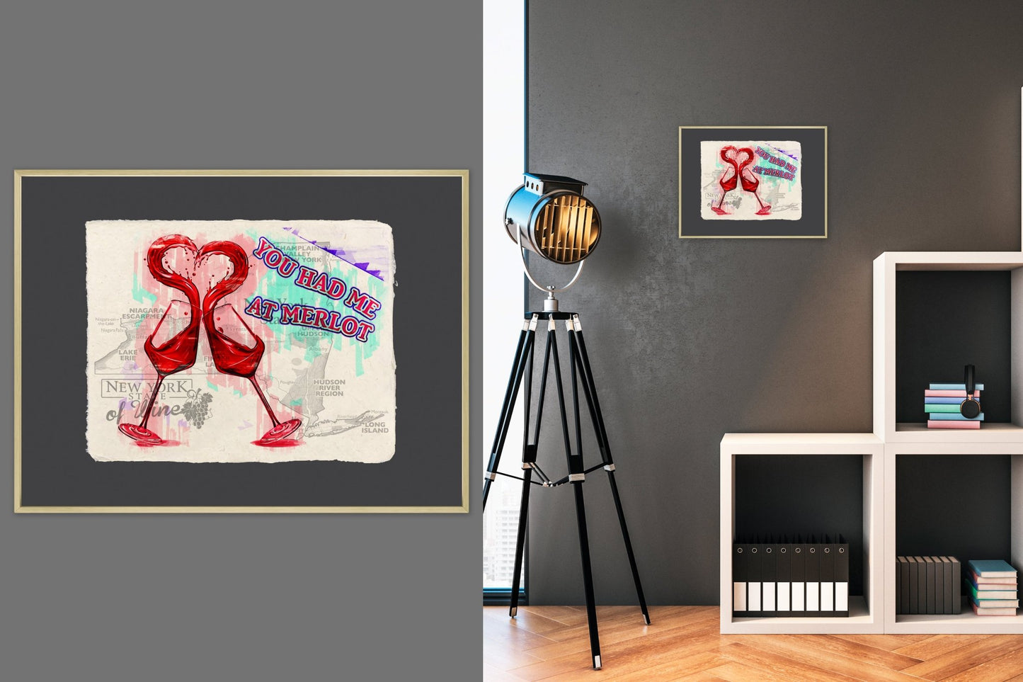 You had me at Merlot - Cup of Tea Creative