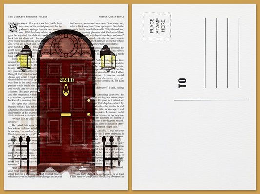 Sherlock Holmes Postcard