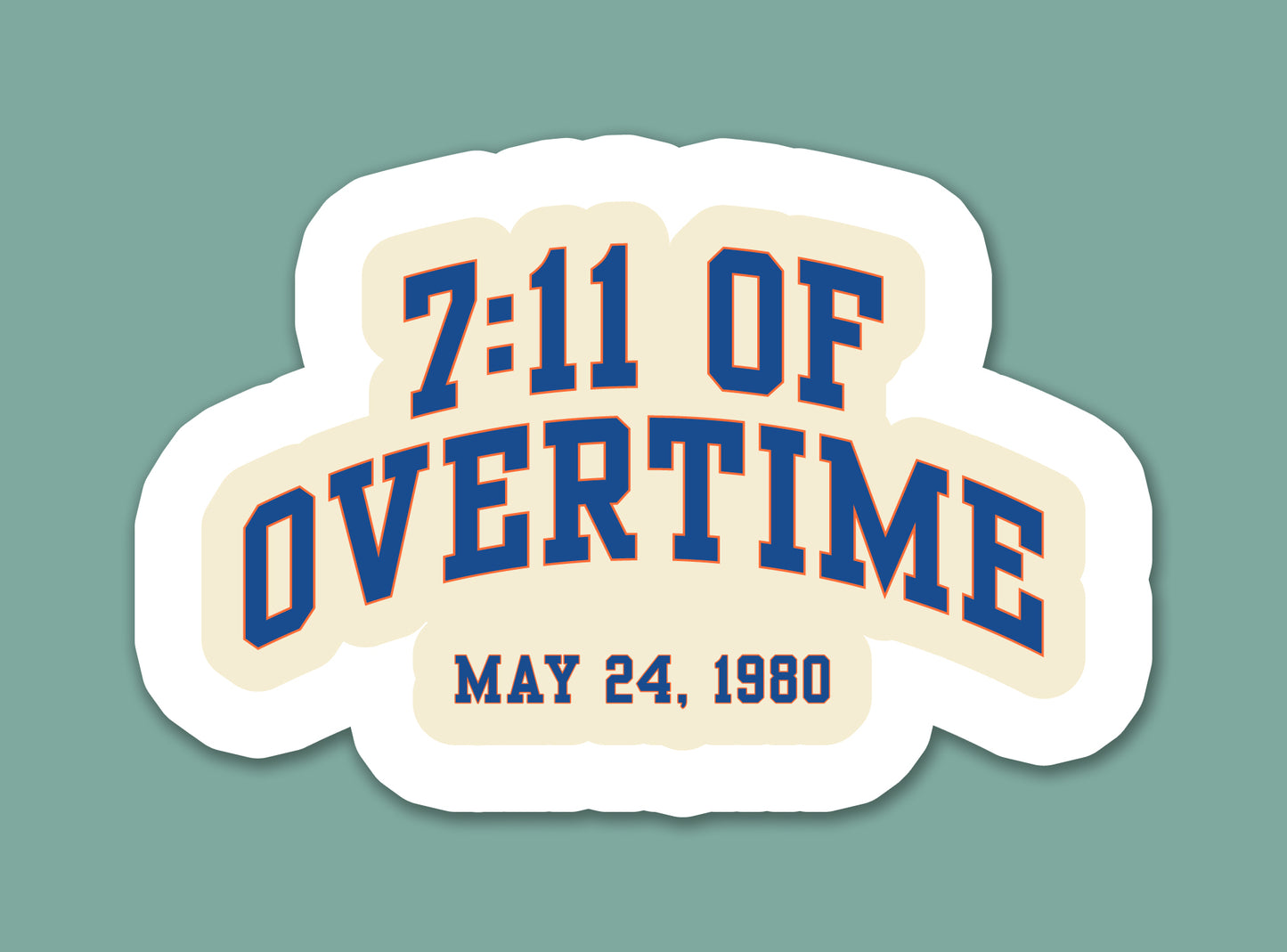 7-11 of Overtime Sticker