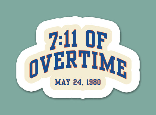 7-11 of Overtime Sticker