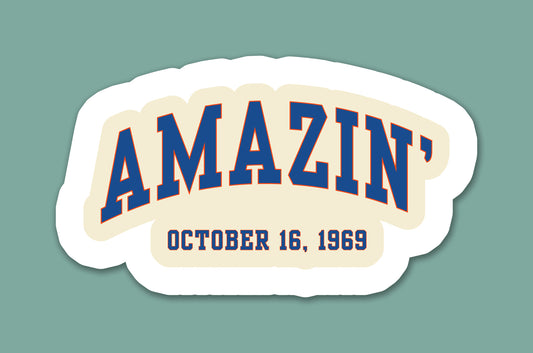 Amazin' Sticker