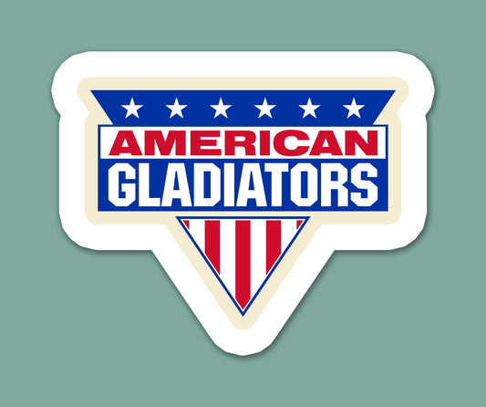 American Gladiators Sticker