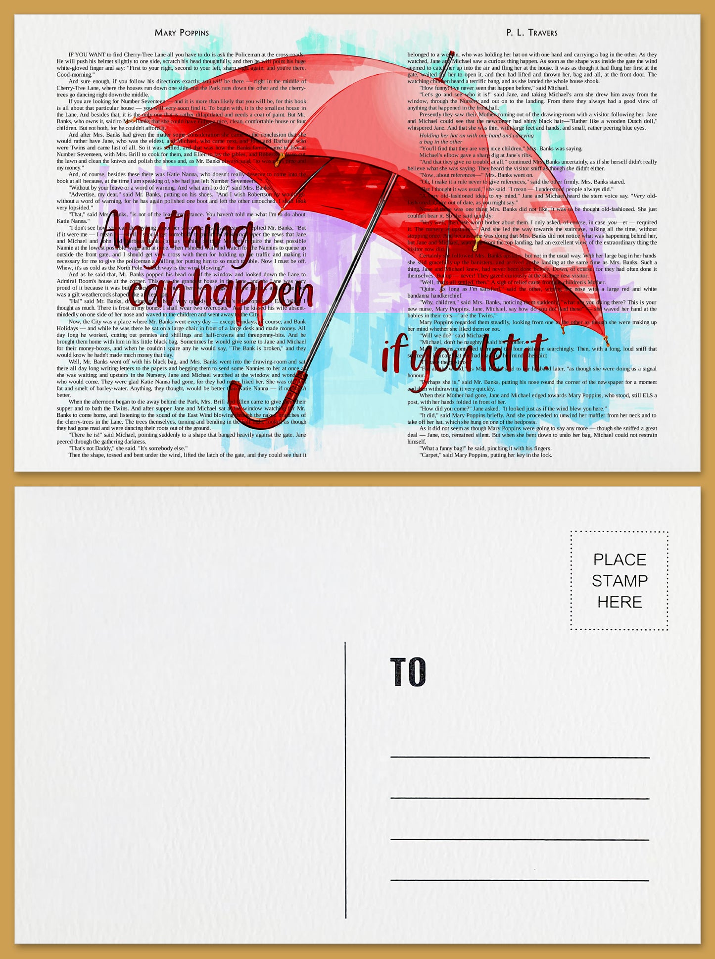 Mary Poppins Postcard 3