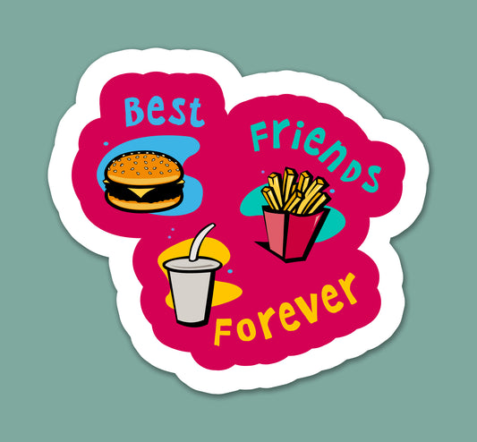 Best Friends Forever Sticker