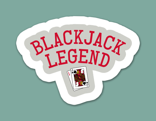 Blackjack Legend Sticker