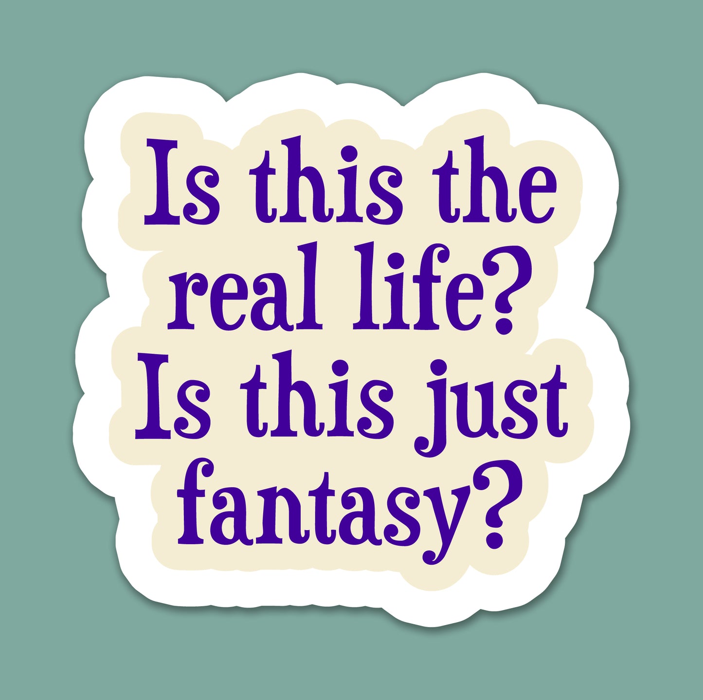 Bohemian Rhapsody Sticker