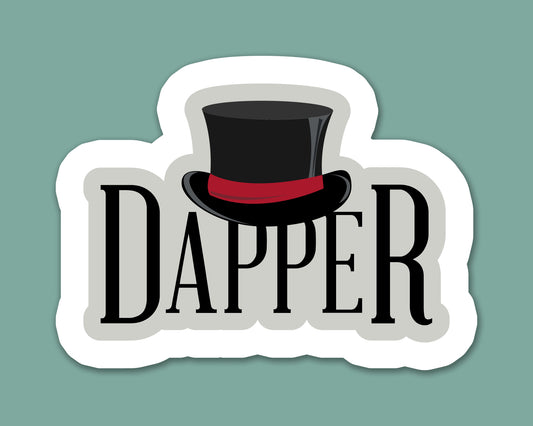 Dapper Sticker