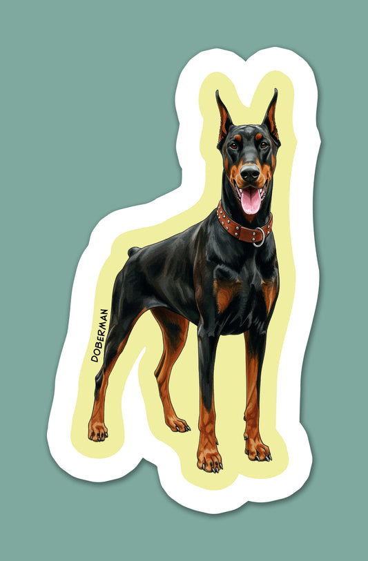 Doberman Sticker