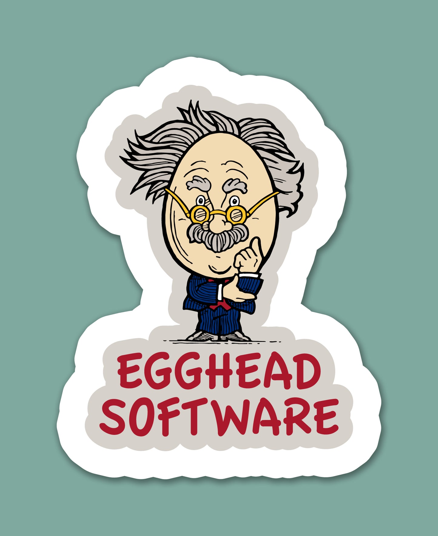 Egghead Software Sticker