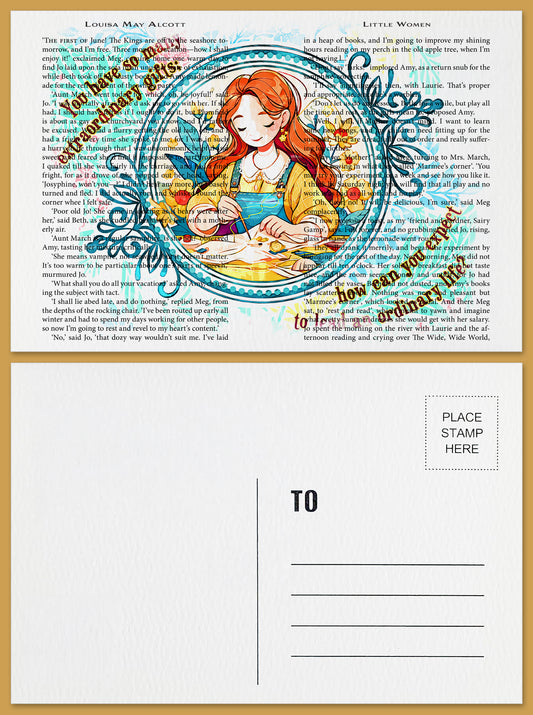 Little Women Postcard