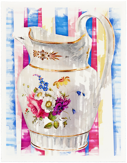 Floral Pitcher