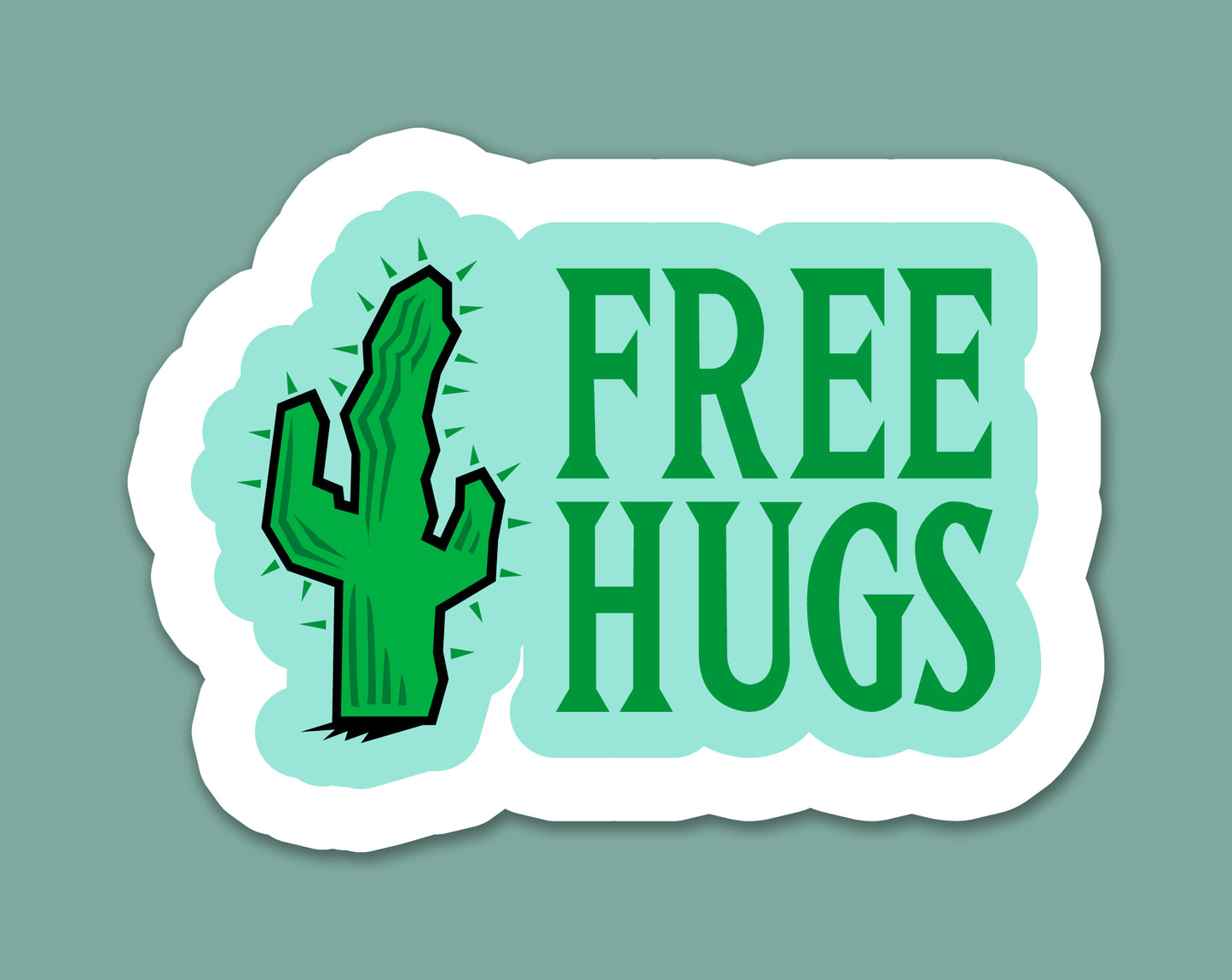 Free Hugs Sticker