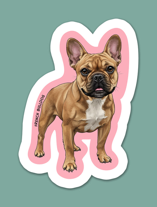 French Bulldog Sticker