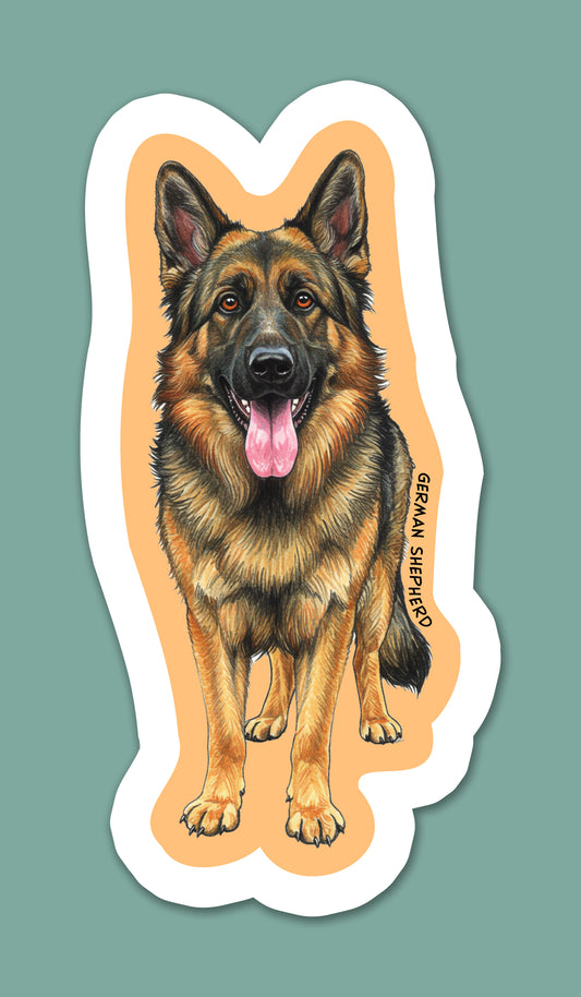 German Shepherd Sticker
