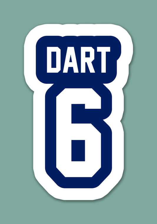Giants Dart 6 Sticker