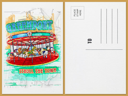 Greenport Postcard