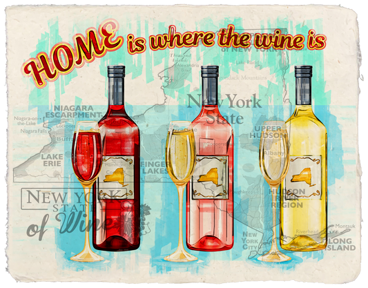 Home is where the wine is