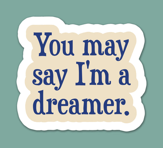 Imagine Sticker