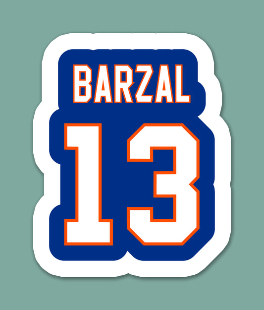 Islanders Barzal 13 Sticker