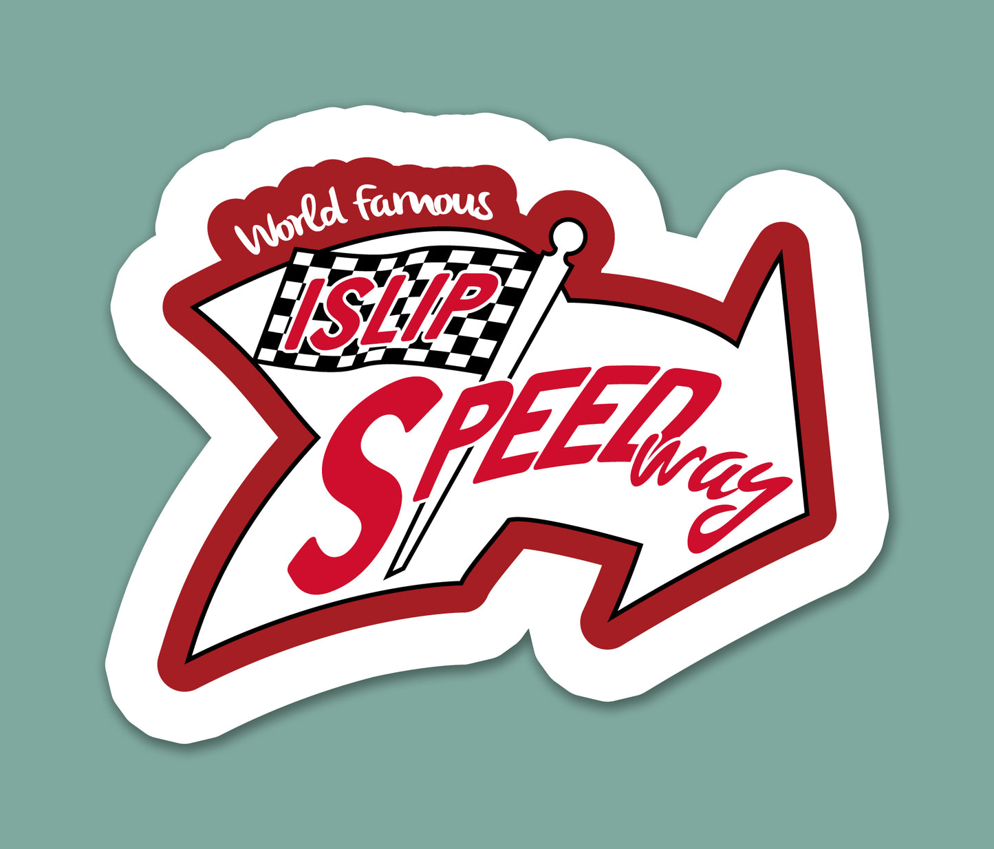 Islip Speedway Sticker