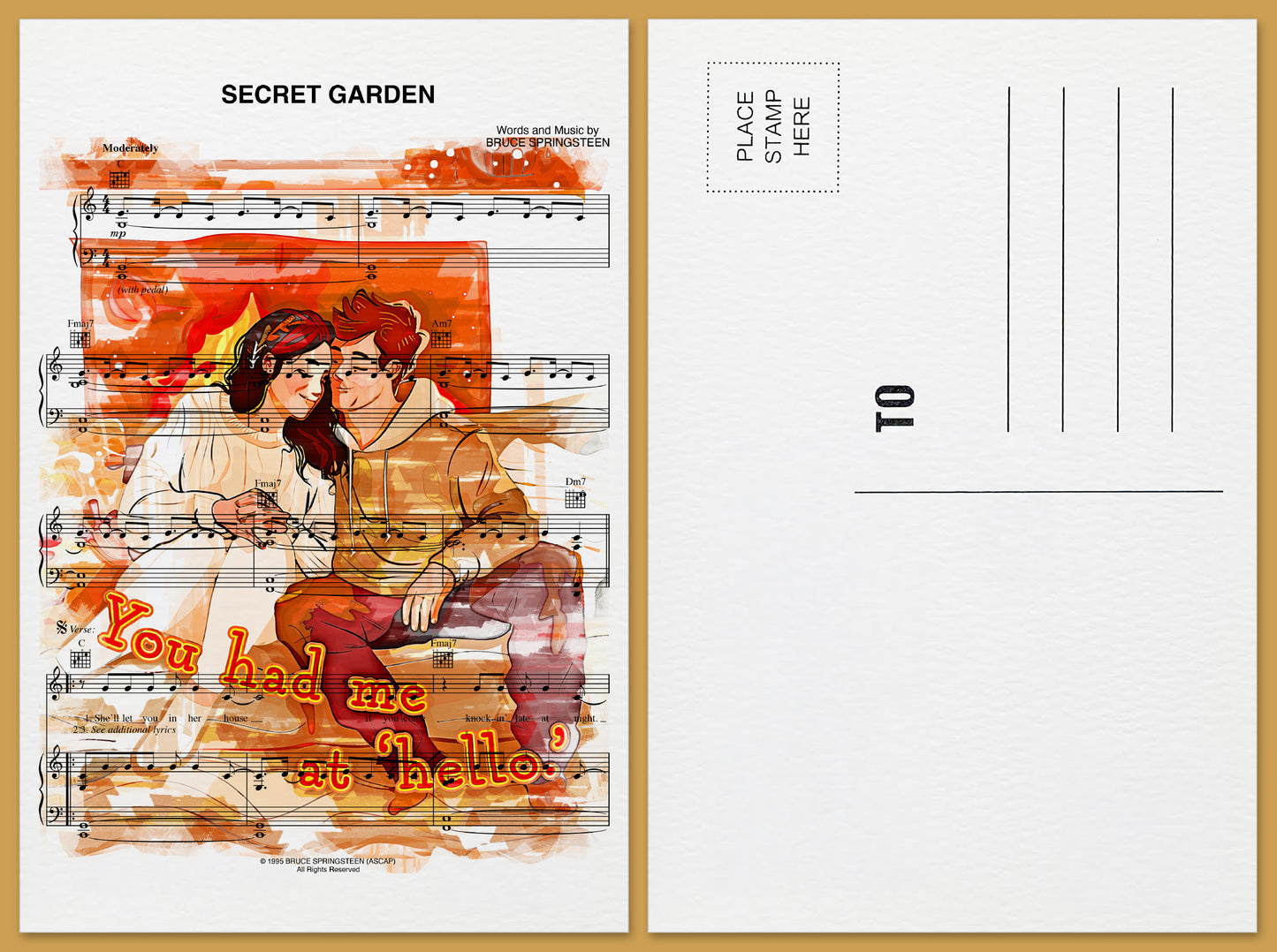 Jerry Maguire Postcard