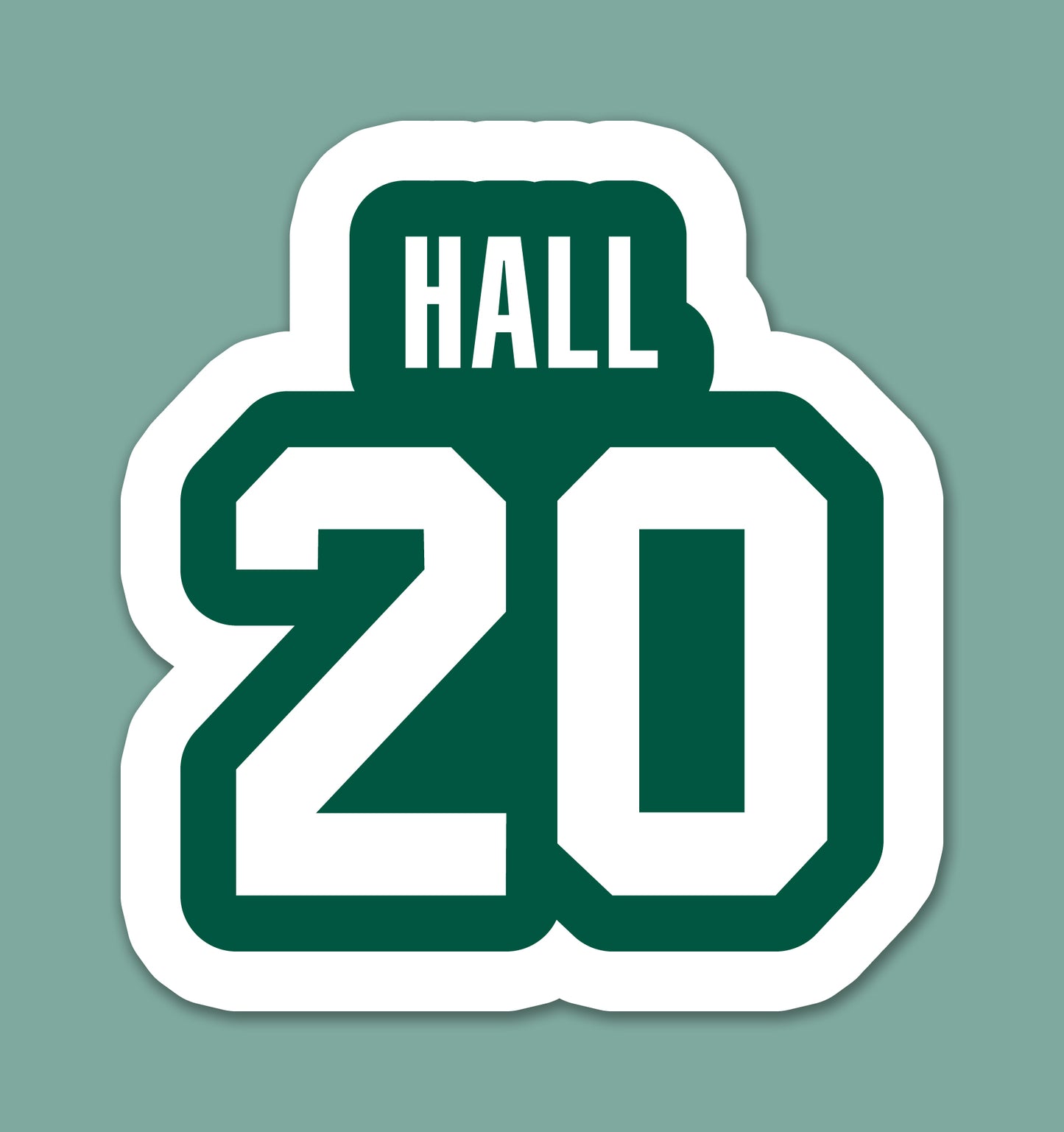 Jets Hall 20 Sticker