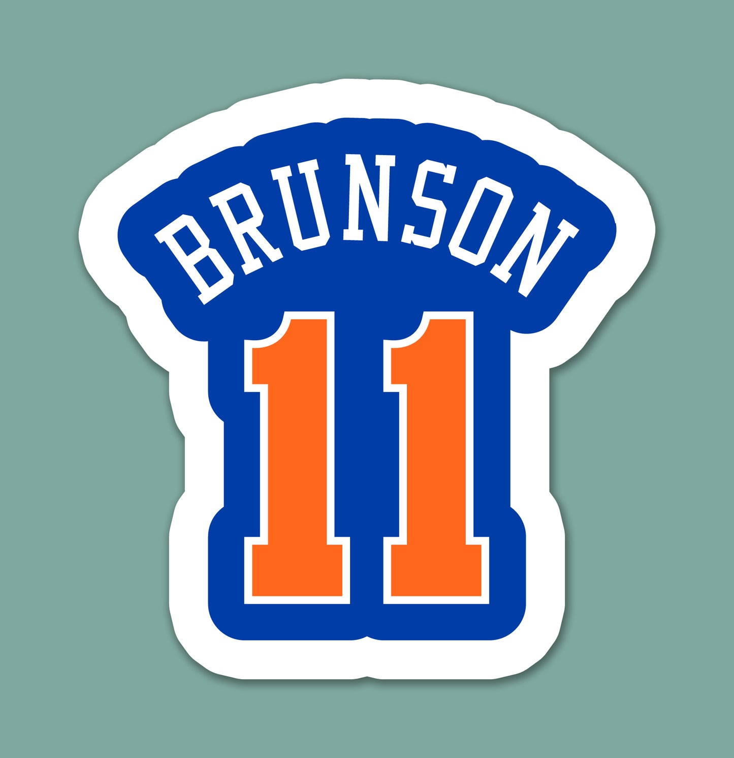 Knicks Brunson 11 Sticker