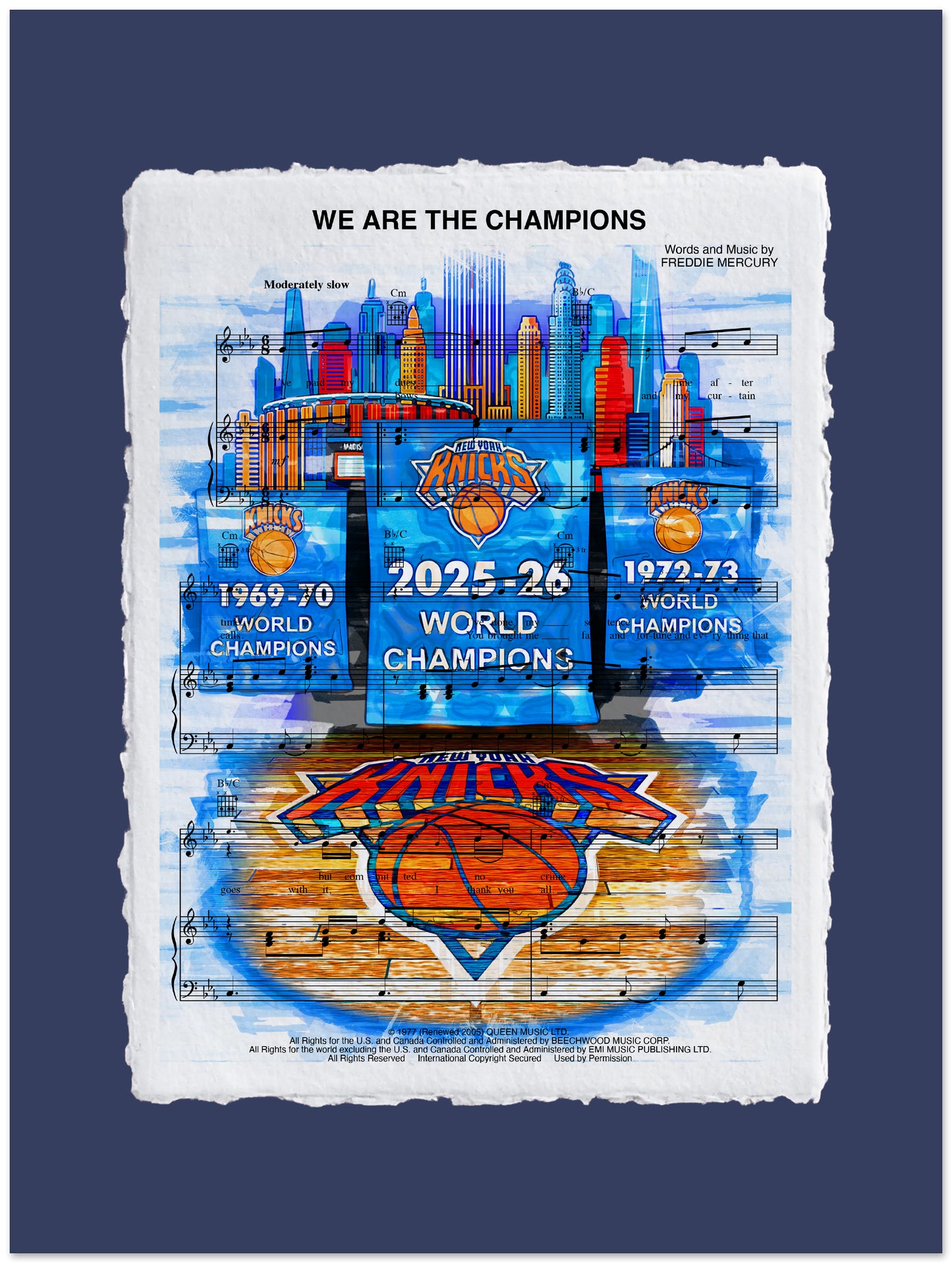 Knicks: Championship Banners