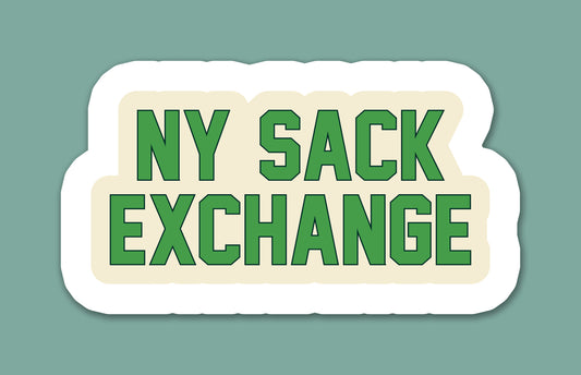NY Sack Exchange Sticker