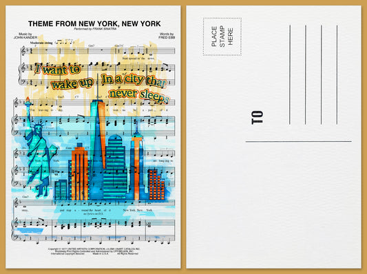 New York New York Postcard