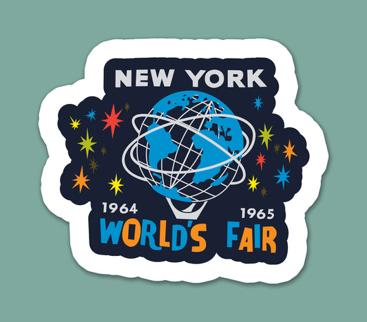 New York Worlds Fair Sticker