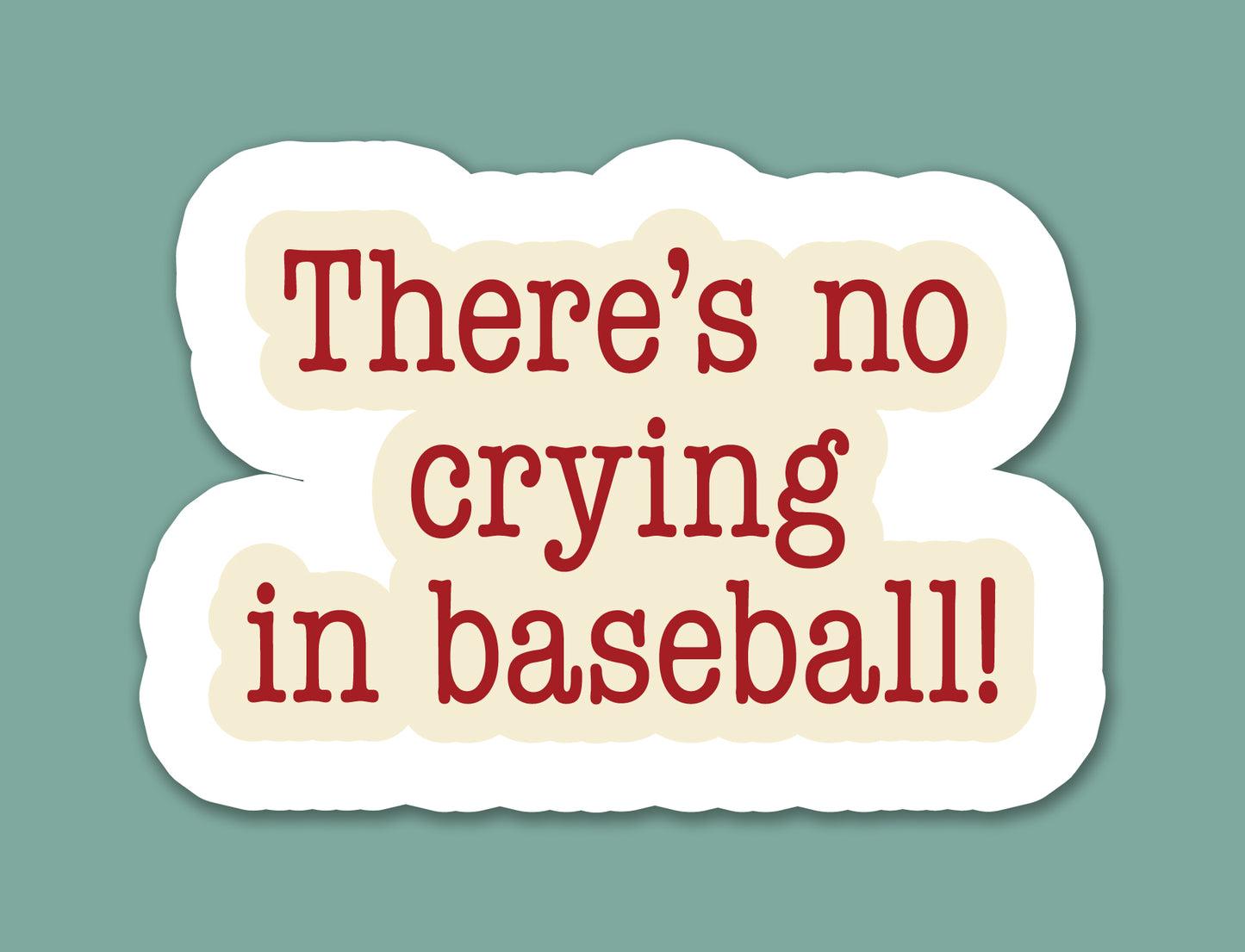 A League Of Their Own Sticker