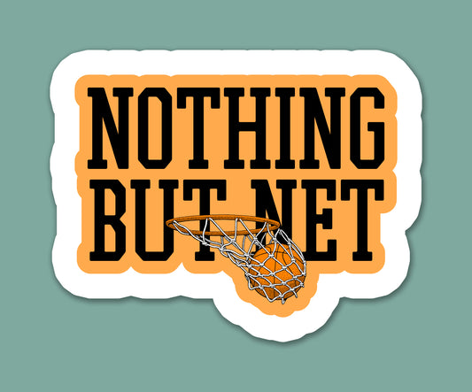 Nothing But Net Sticker
