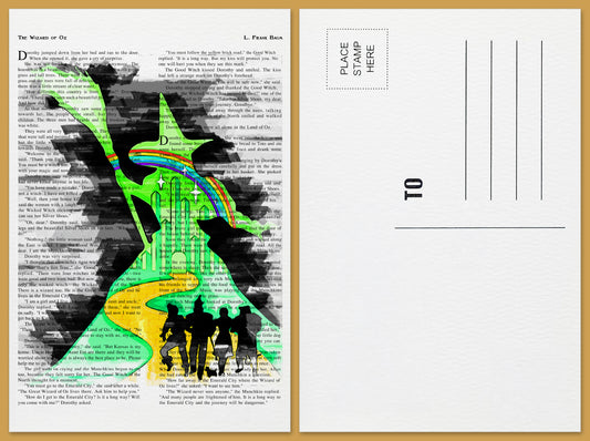 The Wizard of Oz Postcard