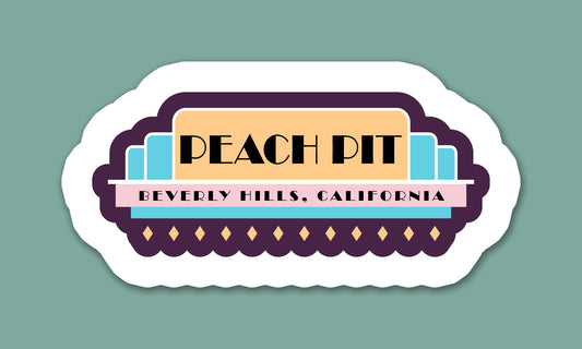 Beverly Hills 90210 Sticker