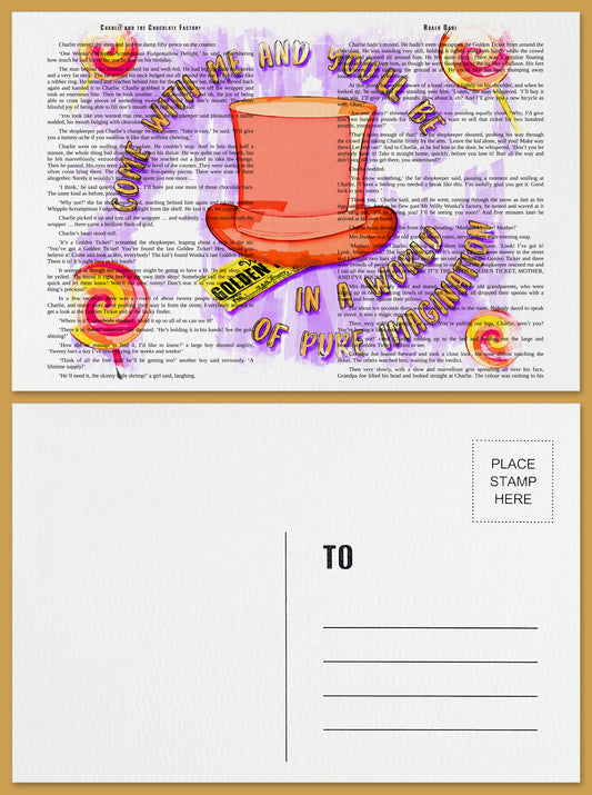 Charlie and the Chocolate Factory Postcard