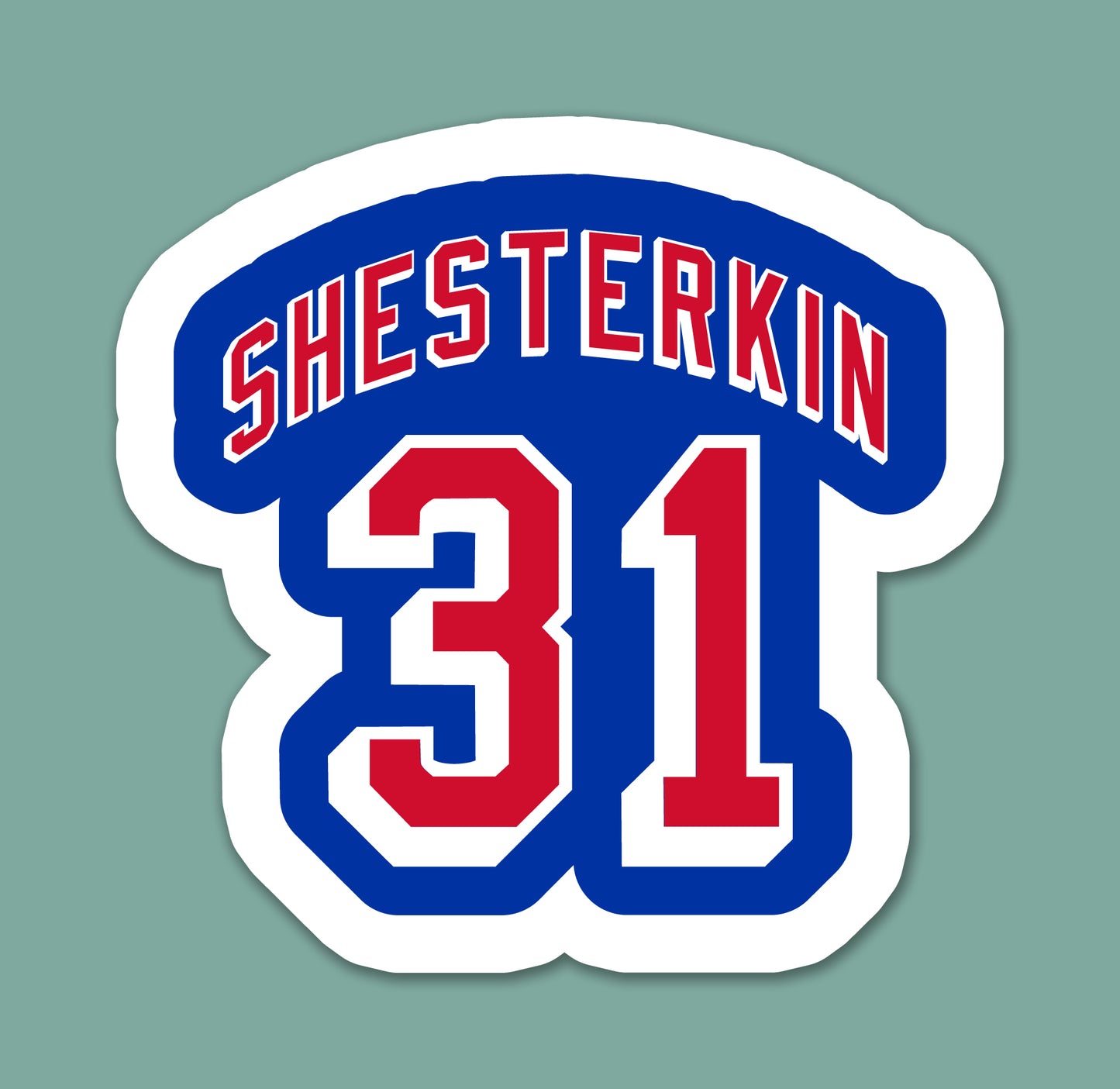 Rangers Shesterkin 31 Sticker